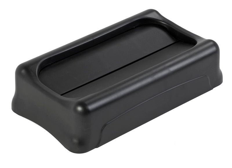Rubbermaid Slim Jim tuimeldeksel zwart