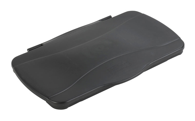 Rubbermaid scharnierend deksel Slim Jim zwart