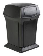 Rubbermaid Ranger container 170,3 liter zwart