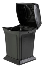 Rubbermaid Ranger container 170,3 liter zwart
