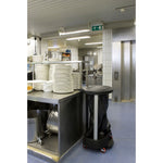 Rubbermaid wasmand voor linnengoed 114 liter zwart