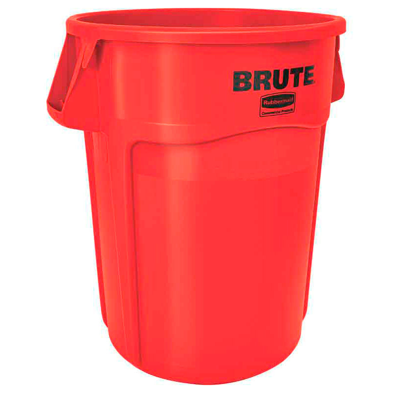 Rubbermaid ronde Brute Utility container 166,5 liter rood