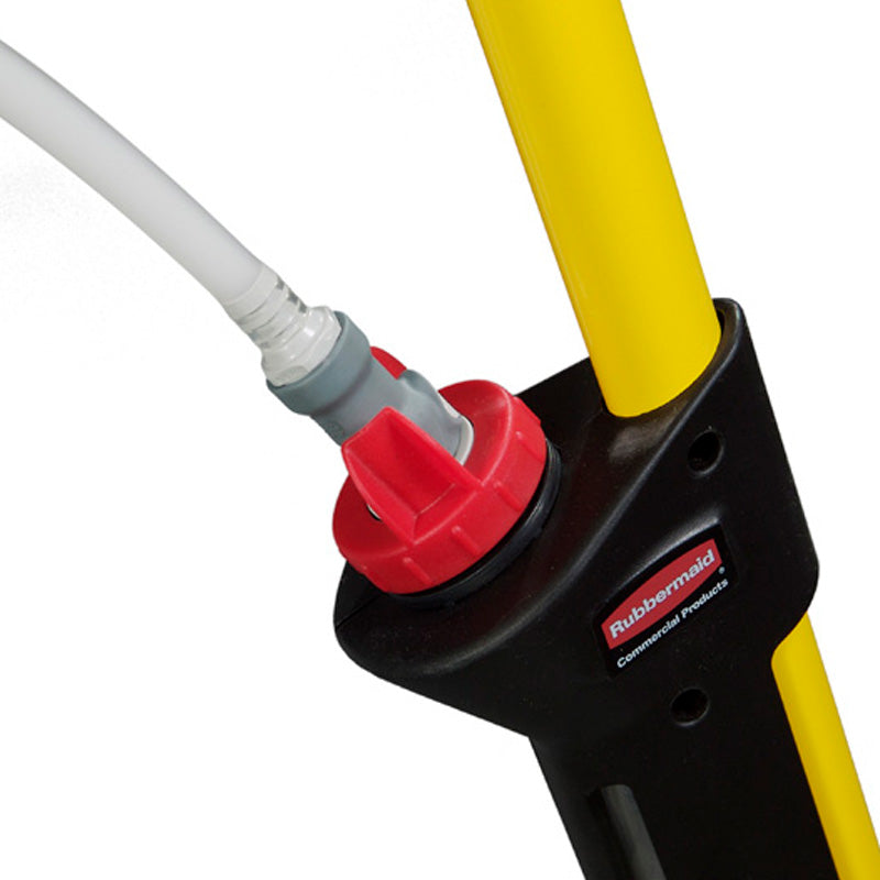 Rubbermaid Pulse microvezel vloerreinigingssysteem geel/zwart