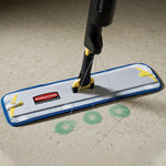 Rubbermaid Pulse microvezel vloerreinigingssysteem geel/zwart