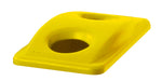 Rubbermaid Slim Jim Flessendeksel geel
