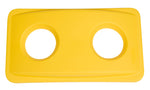 Rubbermaid Slim Jim Flessendeksel geel
