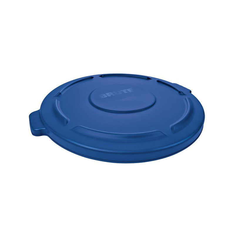 Rubbermaid deksel met waterafvoersleuven voor Brute 75,7 liter blauw