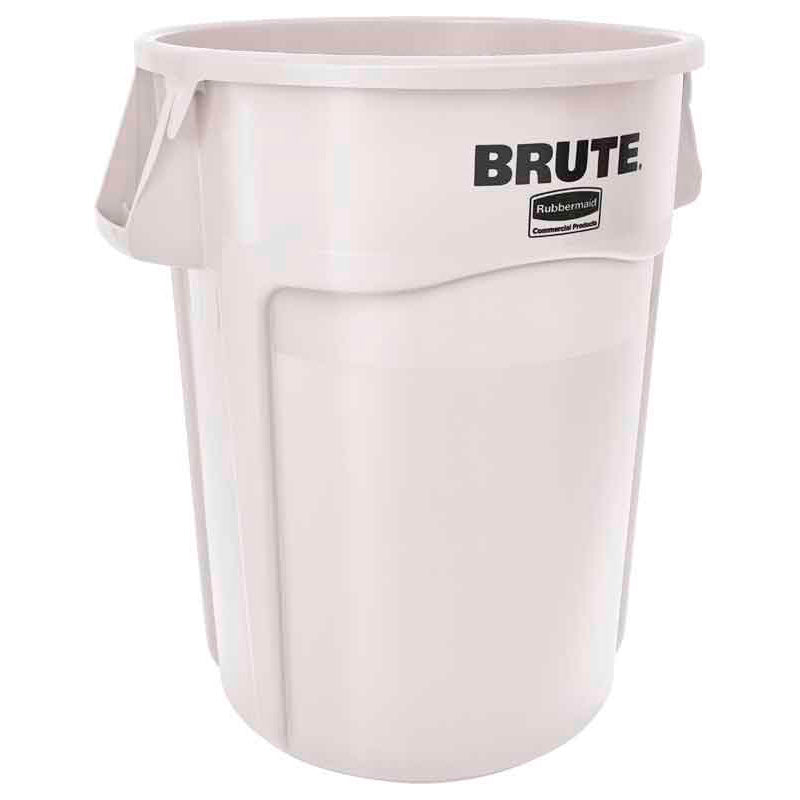 Rubbermaid ronde Brute Utility container 166,5 liter wit
