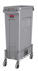Rubbermaid Slim Jim enkelvoudige RVS dolly