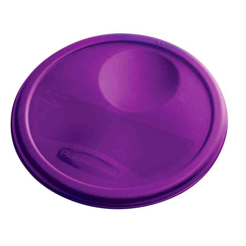 Rubbermaid deksel voor ronde container 5,7/7,6 liter voor allergenen paars, per 12 stuks