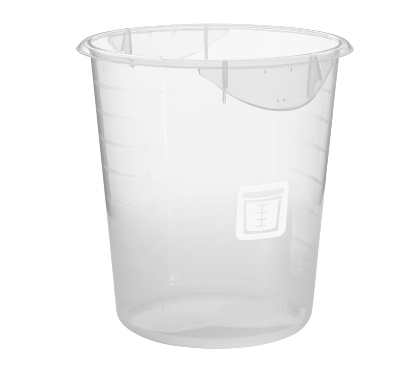 Rubbermaid ronde voedselcontainer 7,6 liter transparant, per 12 stuks