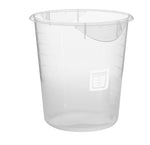 Rubbermaid ronde voedselcontainer 7,6 liter transparant, per 12 stuks