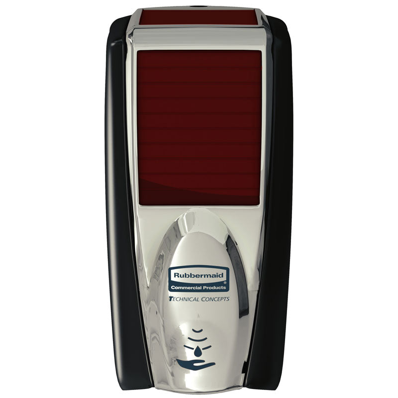 Rubbermaid AutoFoam zeepdispenser met LumeCel 1100 ml zwart/chroom
