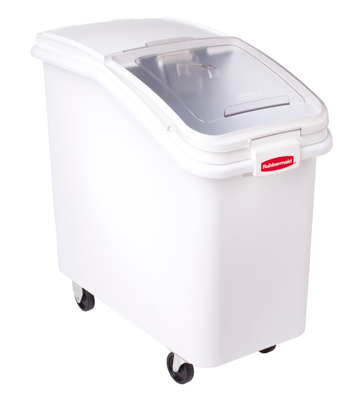 Rubbermaid voorraadcontainer 99 liter wit/transparant