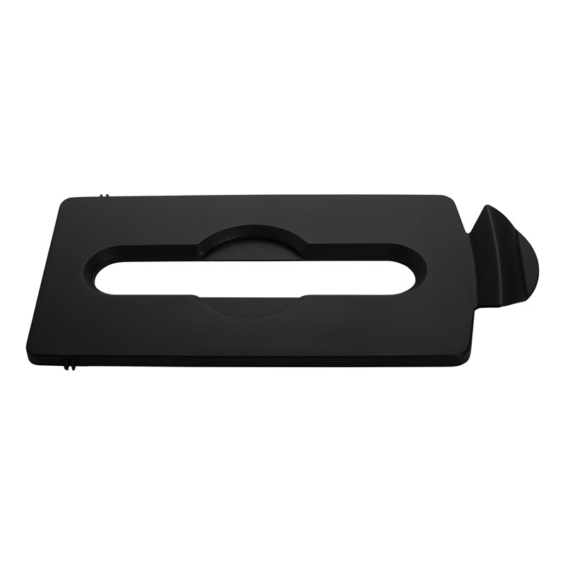 Rubbermaid Slim Jim Recyclingstation dekselinzet papier zwart