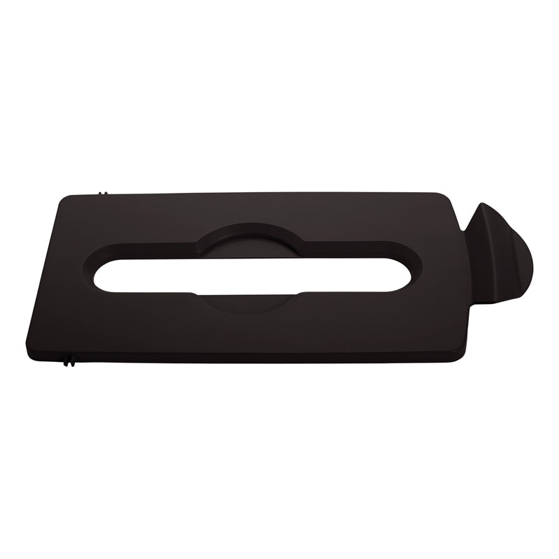 Rubbermaid Slim Jim Recyclingstation dekselinzet papier bruin
