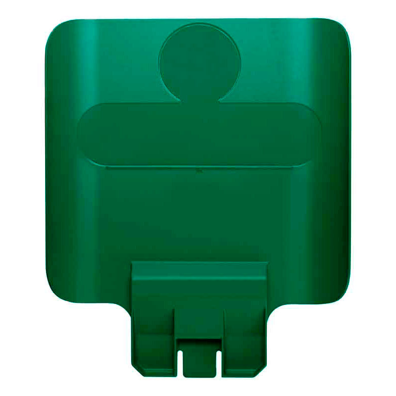 Rubbermaid paneel voor Slim Jim Recyclingstation groen