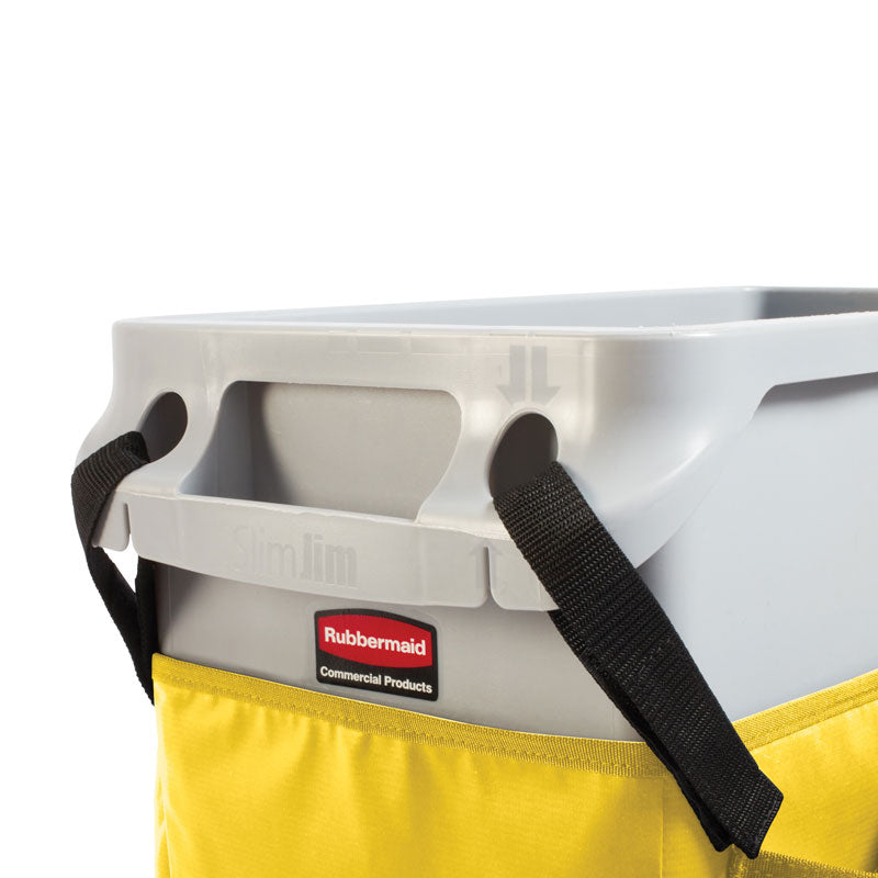 Rubbermaid Slim Jim caddy-zak geel