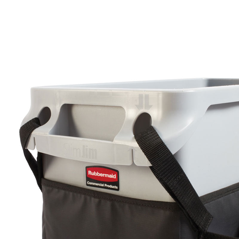 Rubbermaid Slim Jim caddy-zak zwart