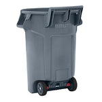 Rubbermaid Brute container op wielen 166,5 liter grijs