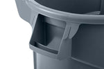 Rubbermaid Brute container op wielen 166,5 liter grijs