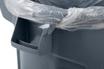 Rubbermaid Brute container op wielen 166,5 liter grijs