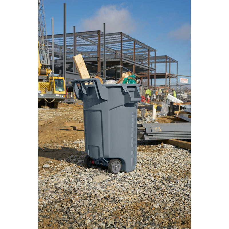 Rubbermaid Brute container op wielen 166,5 liter grijs