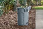 Rubbermaid Brute container op wielen 166,5 liter grijs