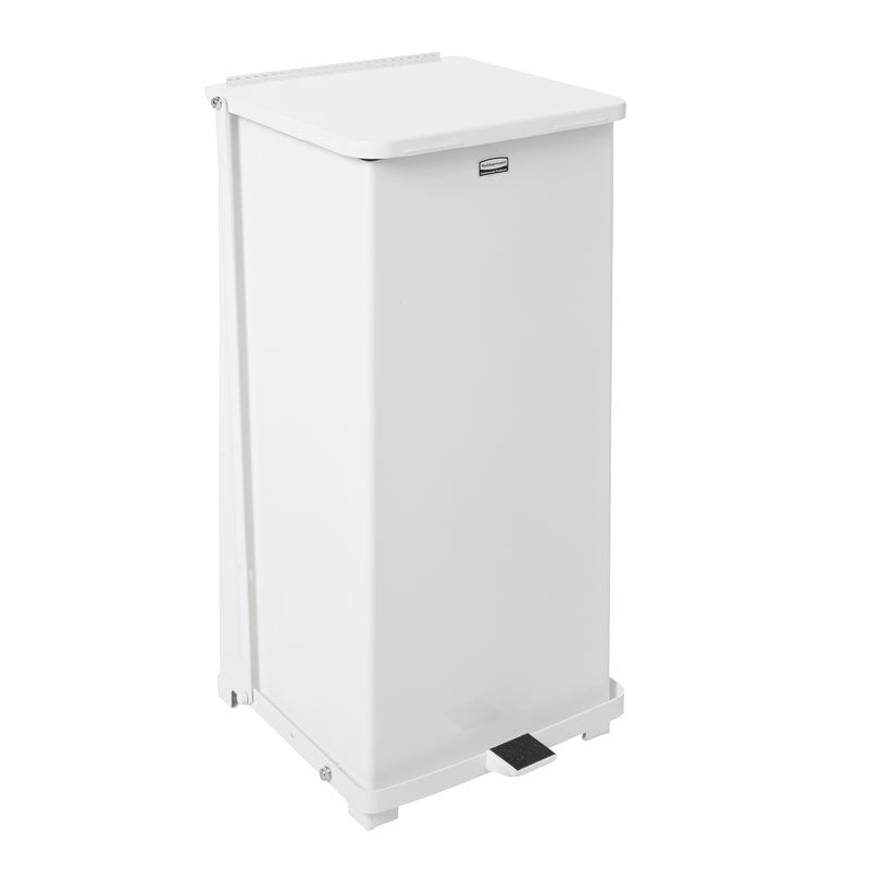 Rubbermaid Defender pedaalemmer 49 liter wit