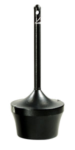 Rubbermaid Aladdin Smokers' Station zwart