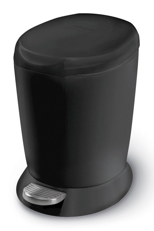 Simplehuman Mini pedaalemmer 6 liter zwart