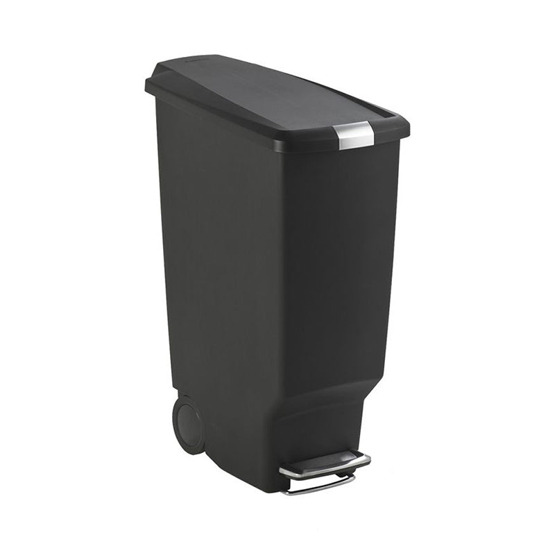 Simplehuman Slim Step Can 40 liter zwart