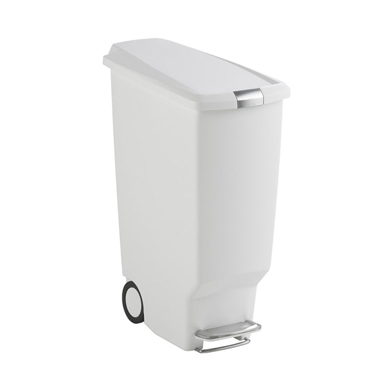 Simplehuman Slim Step Can 40 liter wit