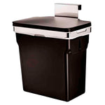 Simplehuman In-Cabinet Bin inbouwafvalbak 10 liter zwart/chroom