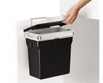 Simplehuman In-Cabinet Bin inbouwafvalbak 10 liter zwart/chroom