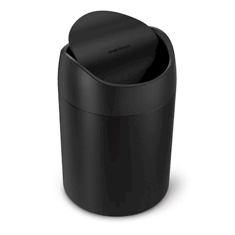 Simplehuman tafelafvalemmer 1,5 liter zwart