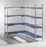 Aluminium opbergrek voor GN containers