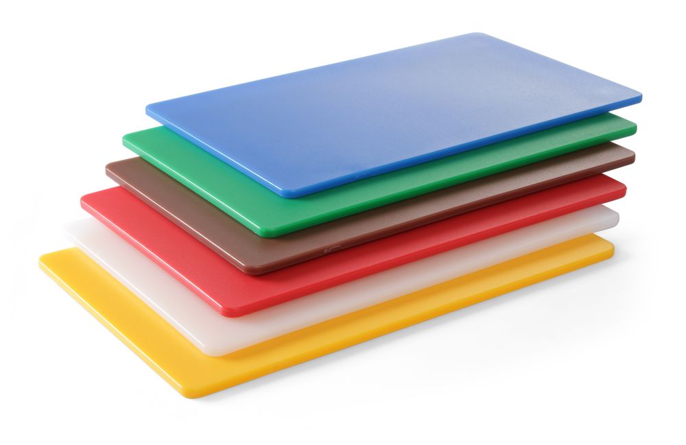 Snijplanken HACCP GN 1/1 - set van 6 kleuren