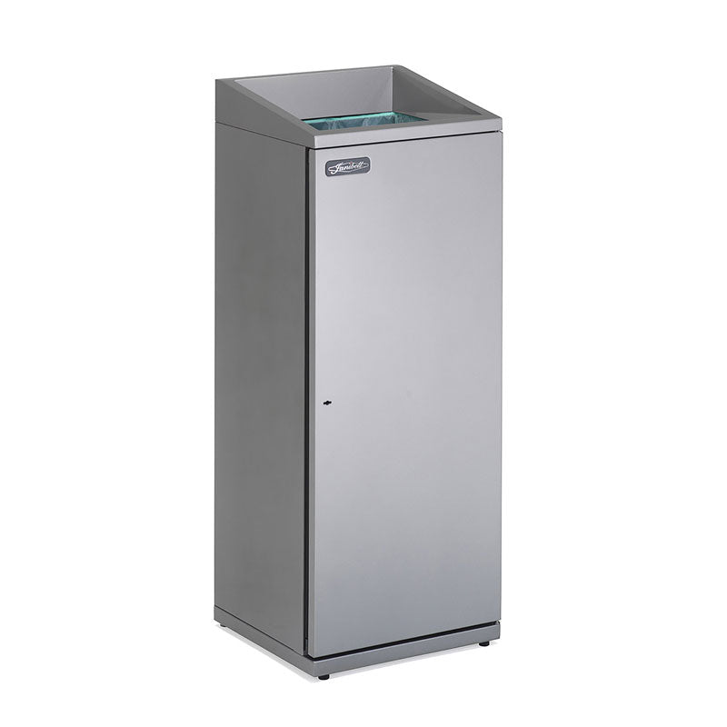 Janibell T330 afvalbak 75,7 liter metallic zilver