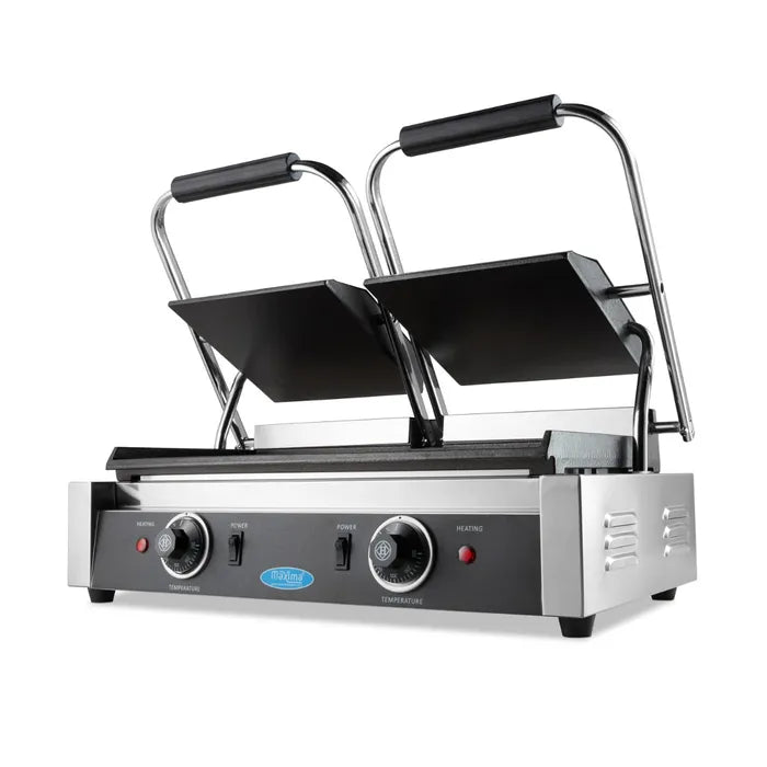 Contactgrill - Glad - Dubbele Grillplaat - 2 x 22 cm
