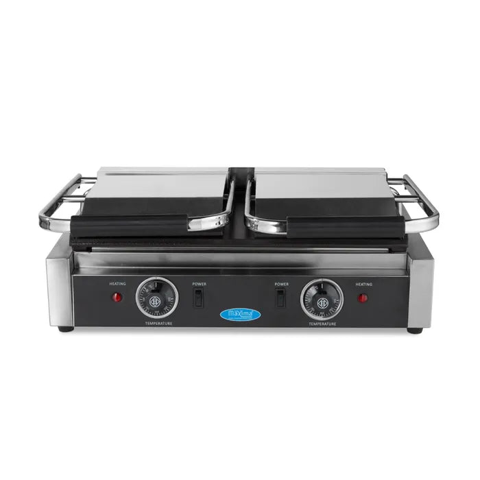 Contactgrill - Glad - Dubbele Grillplaat - 2 x 22 cm