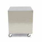 Onderstel RVS - 60 x 60 cm - 120 Kg Draagvermogen - Zwenkwielen