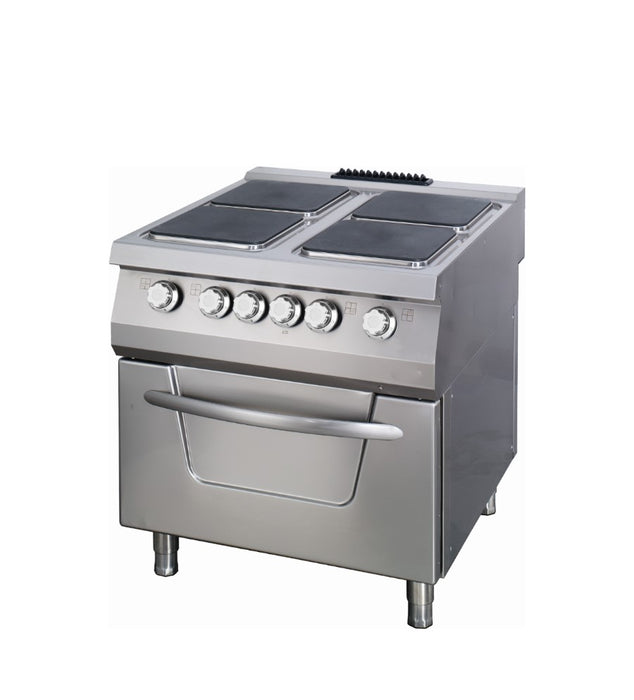 Premium Fornuis - 4 Pitten - Dubbel - 90 cm Diep - incl. Oven - Elektrisch