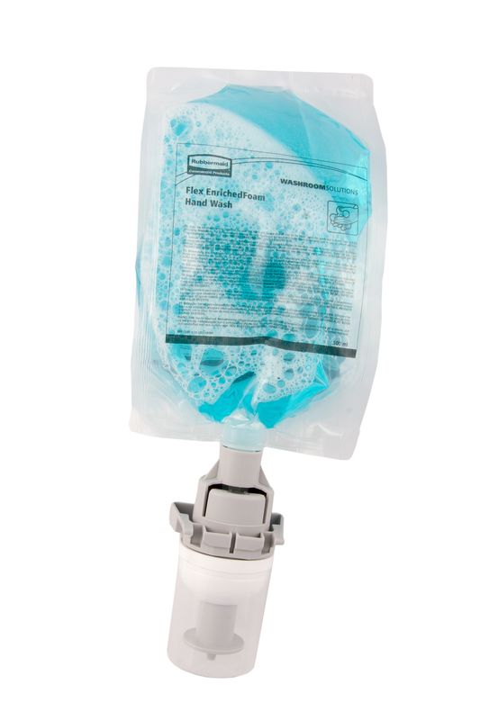 Rubbermaid Flex EnrichedFoam handwasproduct Green Seal navulling 5 x 500 ml