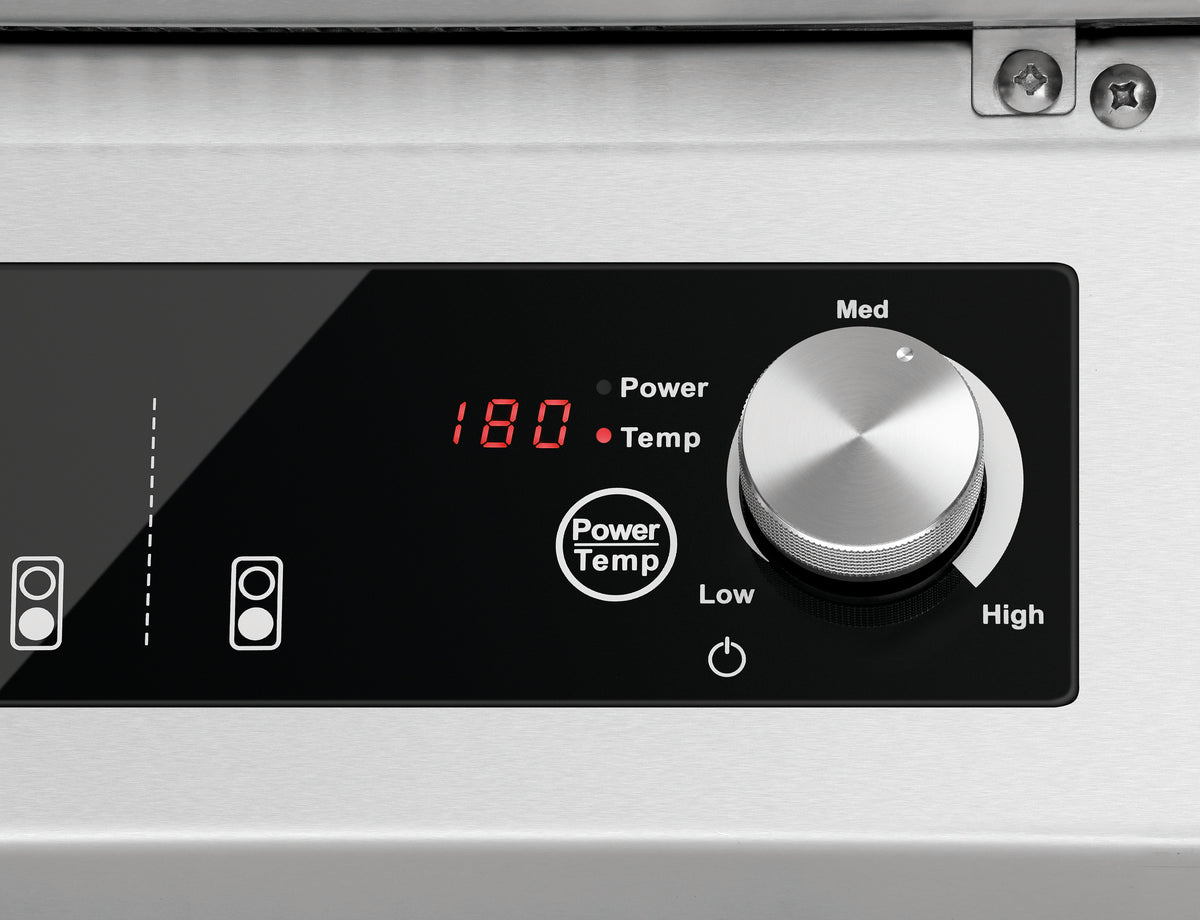 2-velden inductiekookplaat GU