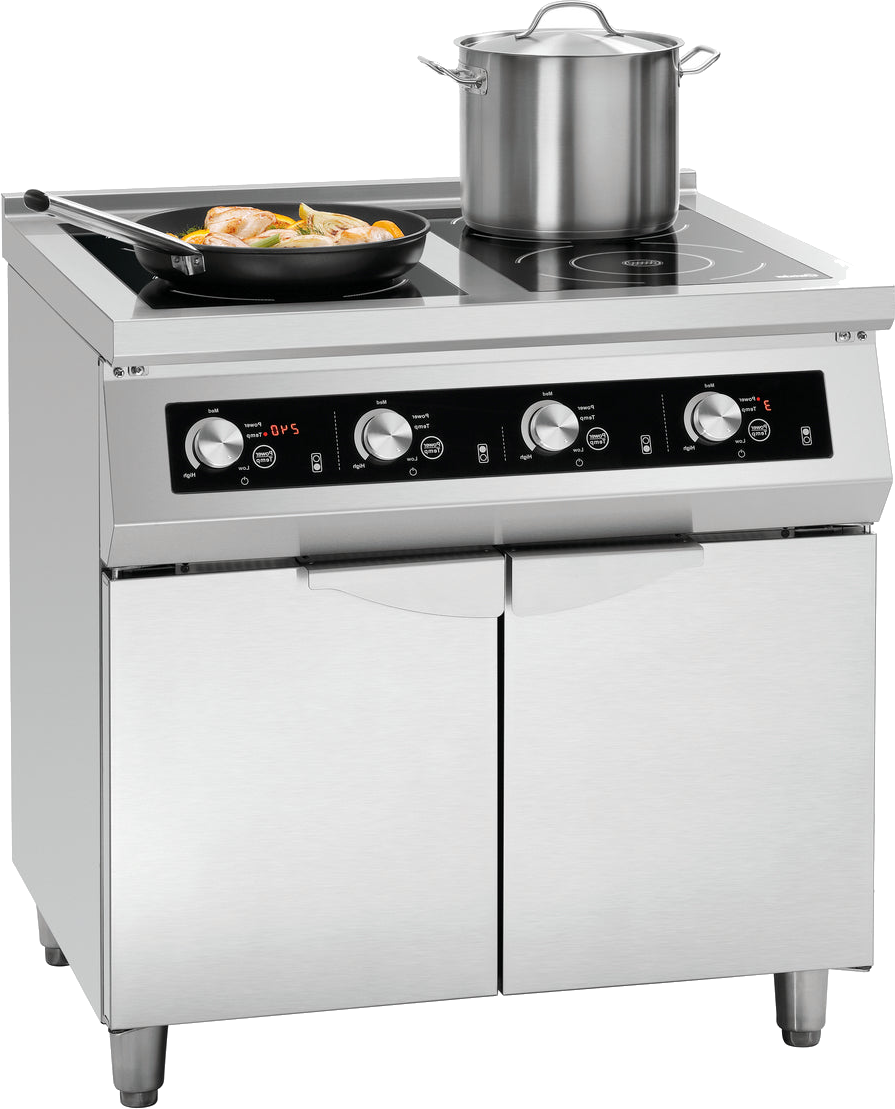 Bartscher 4 Velden Inductiekookplaat