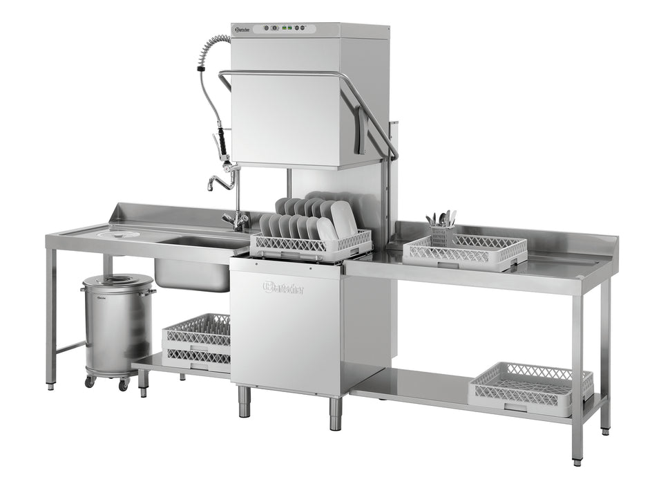 Feed-through flushing machine DS 500 SR