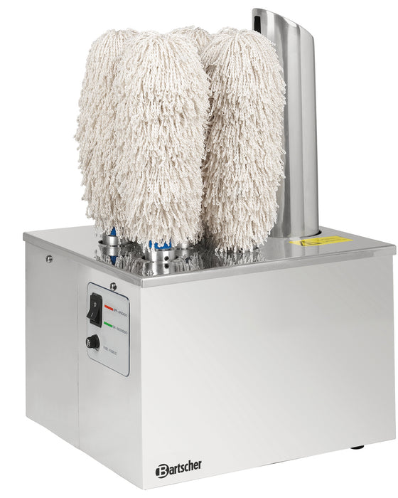 Glass polishing machine