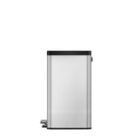 EKO Essential splitted Recycler pedaalemmer 15+15 liter mat RVS