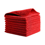 Rubbermaid professionele microvezeldoek 40,6 x 40,6 cm rood, per 24 stuks